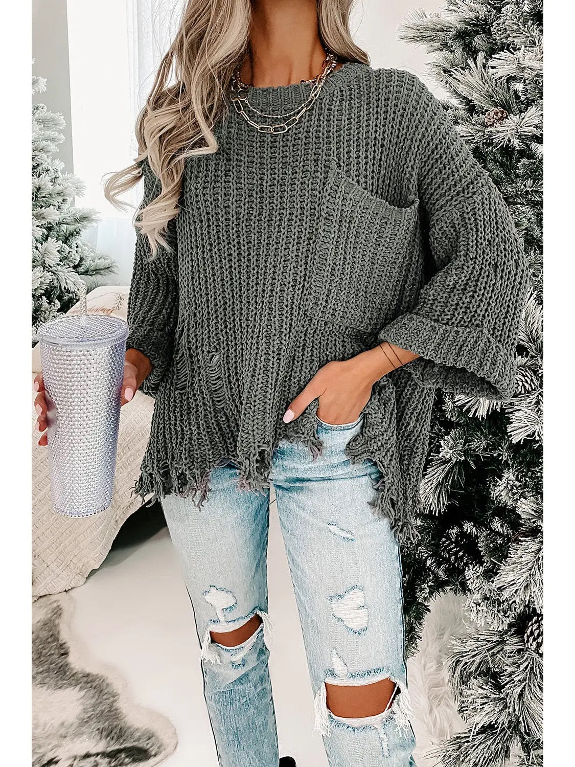 Chunky Ribbed Sweater