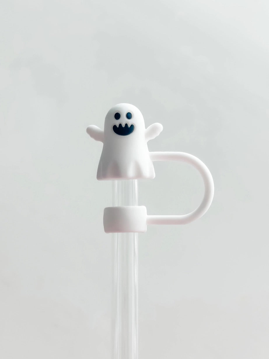 Ghost Straw Topper